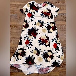 Lularoe swing dress Carly Jessie no chest pocket floral NWOT SZ M Medium 🦄